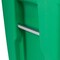 Toter 32 Gal. Lime Green Organics Trash Can with Wheels and Lid ACG32 - alternate 6